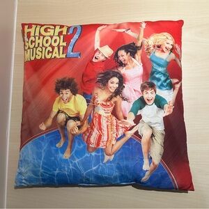 Vintage Y2K High School Musical 2 Pillow Disney Channel